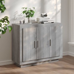 Sonata H Сайдборд, cив сонома, 92x35x75 см, инженерно дърво - Шкафове, Витрини, Модулни секции