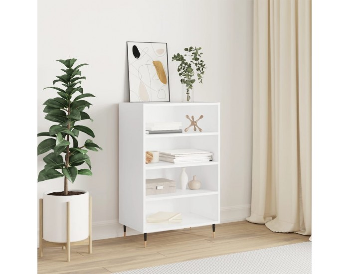 Sonata H Висок шкаф, бял, 57x35x90 см, инженерно дърво