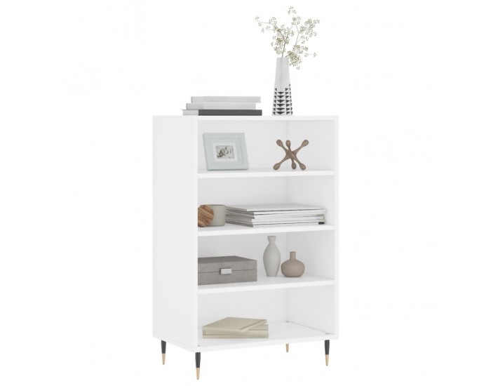 Sonata H Висок шкаф, бял, 57x35x90 см, инженерно дърво