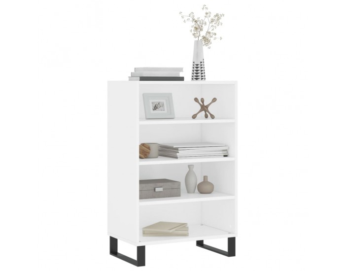 Sonata H Висок шкаф, бял, 57x35x90 см, инженерно дърво