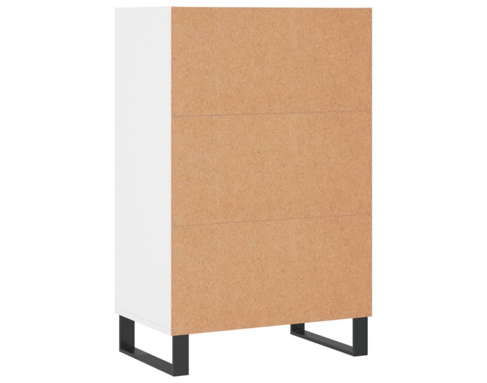 Sonata H Висок шкаф, бял, 57x35x90 см, инженерно дърво