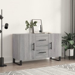 Sonata H Сайдборд, Сив сонома, 100x36x60 см, инженерно дърво - Шкафове, Витрини, Модулни секции