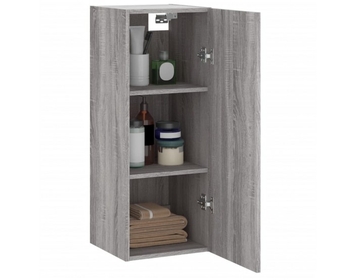 Sonata H Стенен шкаф сив сонома 34,5x34x90 см