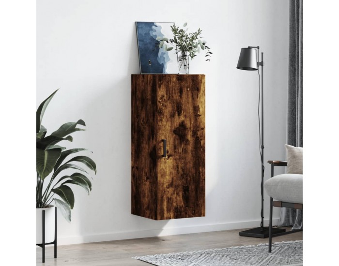 Sonata H Стенен шкаф опушен дъб 34,5x34x90 см