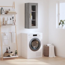 Sonata H Стенен шкаф сив сонома 34,5x34x90 см - Шкафове, Витрини, Модулни секции