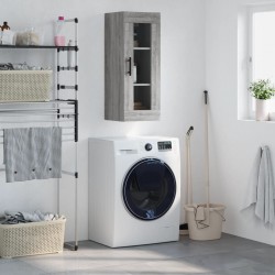 Sonata H Стенен шкаф сив сонома 34,5x34x90 см - Шкафове, Витрини, Модулни секции