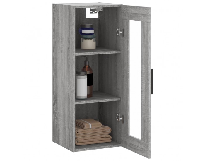 Sonata H Стенен шкаф сив сонома 34,5x34x90 см