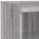 Sonata H Сайдборд с LED светлини, сив сонома, 181,5x37x100 см Sonata H Сайдборд с LED светлини, сив сонома, 181,5x37x100 см