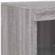 Sonata H Сайдборд с LED светлини, сив сонома, 181,5x37x100 см Sonata H Сайдборд с LED светлини, сив сонома, 181,5x37x100 см