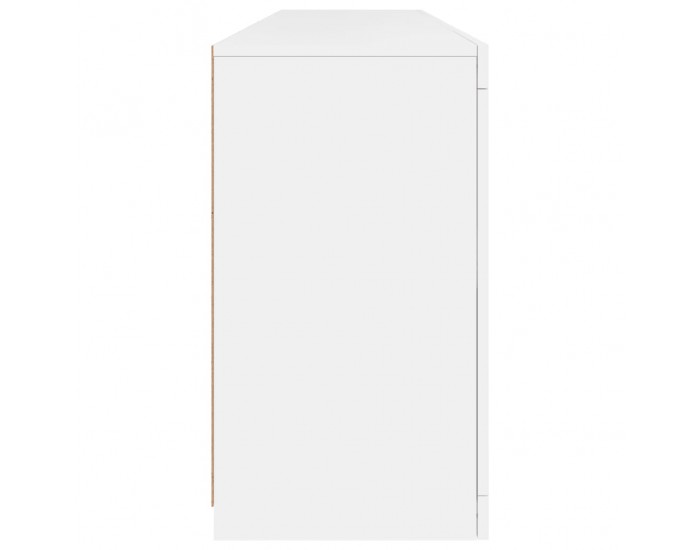 Sonata H Сайдборд с LED светлини, бял, 164x37x67 см Sonata H Сайдборд с LED светлини, бял, 164x37x67 см