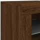 Sonata H Сайдборд с LED светлини, кафяв дъб, 123x37x67 см Sonata H Сайдборд с LED светлини, кафяв дъб, 123x37x67 см