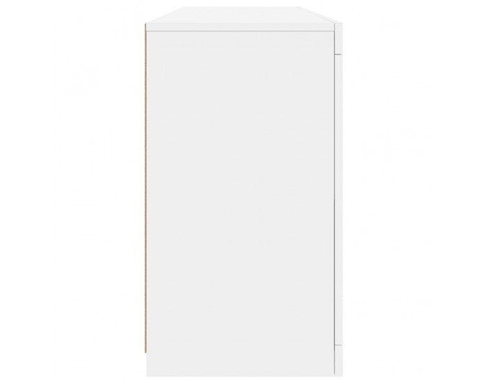 Sonata H Сайдборд с LED светлини, бял, 163x37x67 см Sonata H Сайдборд с LED светлини, бял, 163x37x67 см