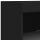 Sonata H Сайдборд с LED светлини, черен, 41x37x100 см Sonata H Сайдборд с LED светлини, черен, 41x37x100 см
