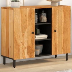Sonata H Страничен шкаф, 90x33x75 см, акациево дърво масив - Шкафове, Витрини, Модулни секции