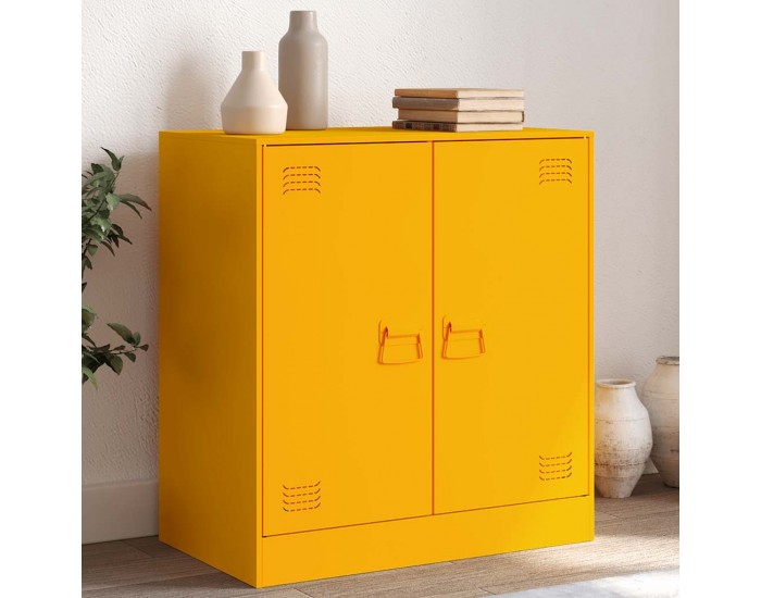 Sonata H Бюфет, горчица жълто, 67x39x73 см, стомана