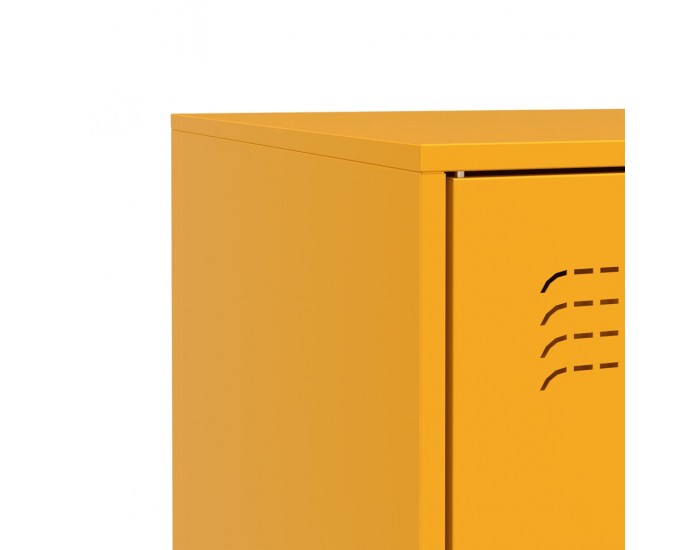 Sonata H Бюфет, горчица жълто, 67x39x73 см, стомана