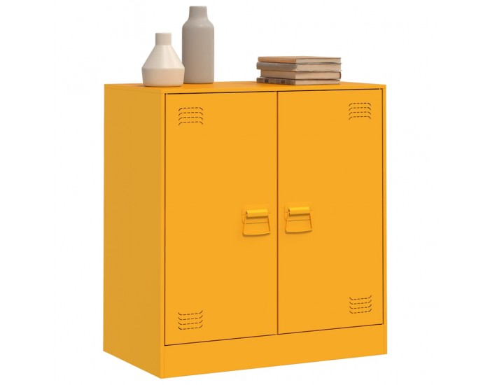 Sonata H Бюфет, горчица жълто, 67x39x73 см, стомана