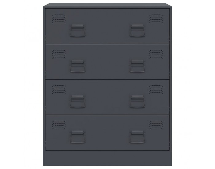 Sonata H Бюфет, антрацит, 67x39x83 см, стомана