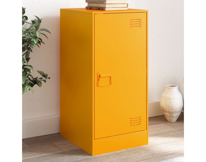 Sonata H Бюфет, горчица жълто, 34,5x39x73 см, стомана