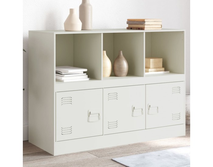Sonata H Бюфет, бял, 99x39x73 см, стомана