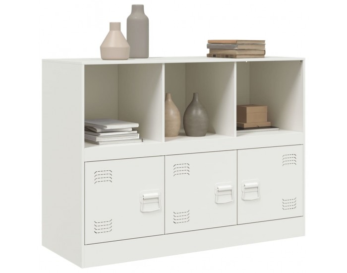 Sonata H Бюфет, бял, 99x39x73 см, стомана