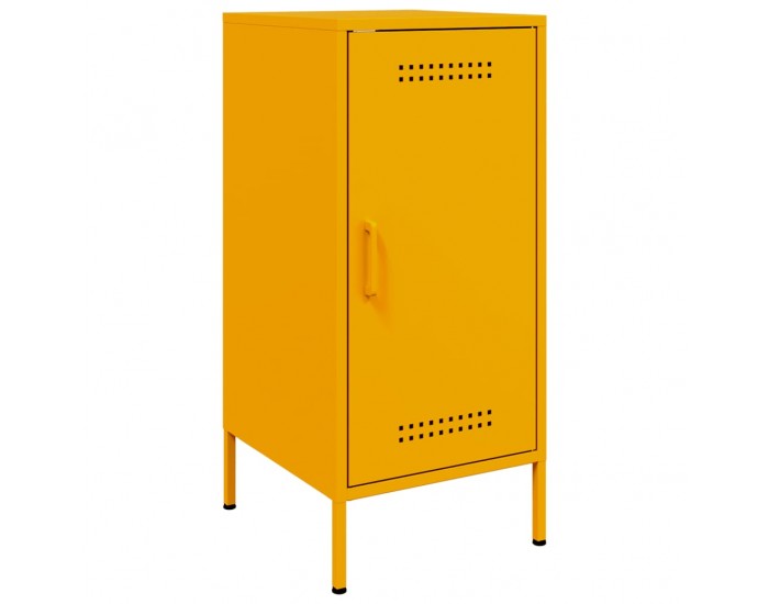 Sonata H Бюфет, горчица жълто, 36x39x79 см, стомана Sonata H Бюфет, горчица жълто, 36x39x79 см, стомана