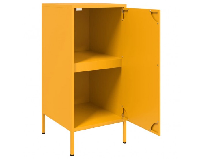 Sonata H Бюфет, горчица жълто, 36x39x79 см, стомана Sonata H Бюфет, горчица жълто, 36x39x79 см, стомана