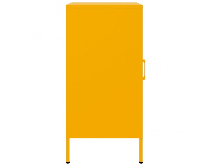 Sonata H Бюфет, горчица жълто, 36x39x79 см, стомана Sonata H Бюфет, горчица жълто, 36x39x79 см, стомана