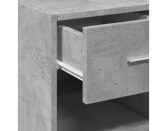 Sonata H Бюфет, бетонно сив, 45x42,5x93 см, инженерно дърво