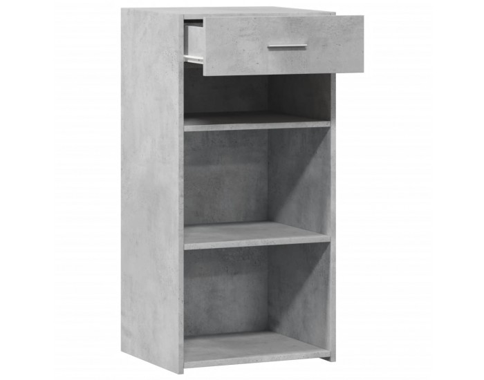 Sonata H Бюфет, бетонно сив, 45x42,5x93 см, инженерно дърво