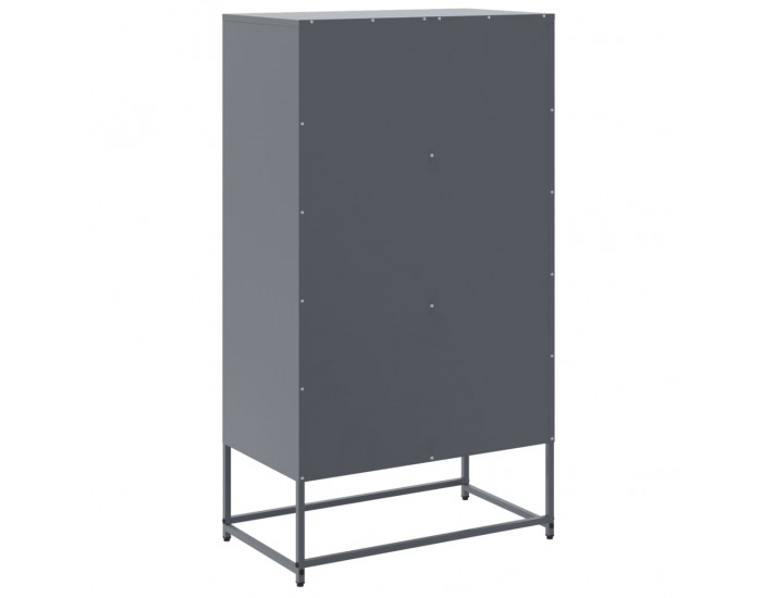 Sonata H Бюфет, антрацит, 68,5x38,5x123,5 см, стомана