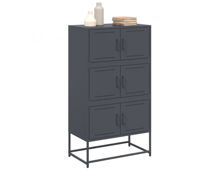 Sonata H Бюфет, антрацит, 68,5x38,5x123,5 см, стомана