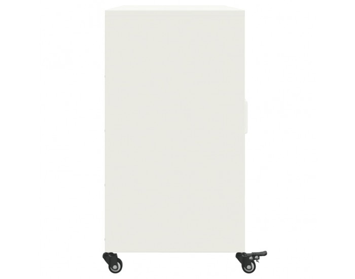 Sonata H Бюфет, бял, 100,5x39x72 см, стомана