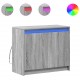 Sonata H Сайдборд с LED, сив сонома, 72x34x61 см, инженерно дърво Sonata H Сайдборд с LED, сив сонома, 72x34x61 см, инженерно дърво