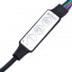 Sonata H Сайдборд с LED, дъб сонома, 77x34x85 см, инженерно дърво