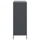 Sonata H Висок шкаф, антрацит, 68x39x103,5 см, стомана