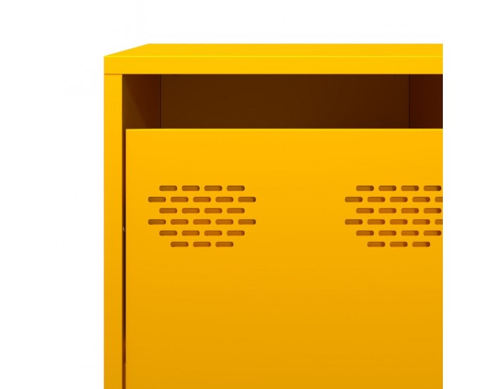 Sonata H Бюфет, горчица жълто, 135x39x103,5см, студеновалцувана стомана