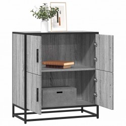 Sonata H Шкаф Grey Sonoma 68x35x76 cm Изработена дървесина - Шкафове, Витрини, Модулни секции
