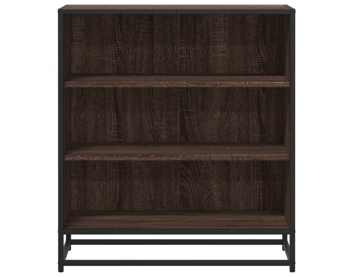 Sonata H Бюфет Кафяв дъб 68x35x76 cm Изработена дървесина и метал