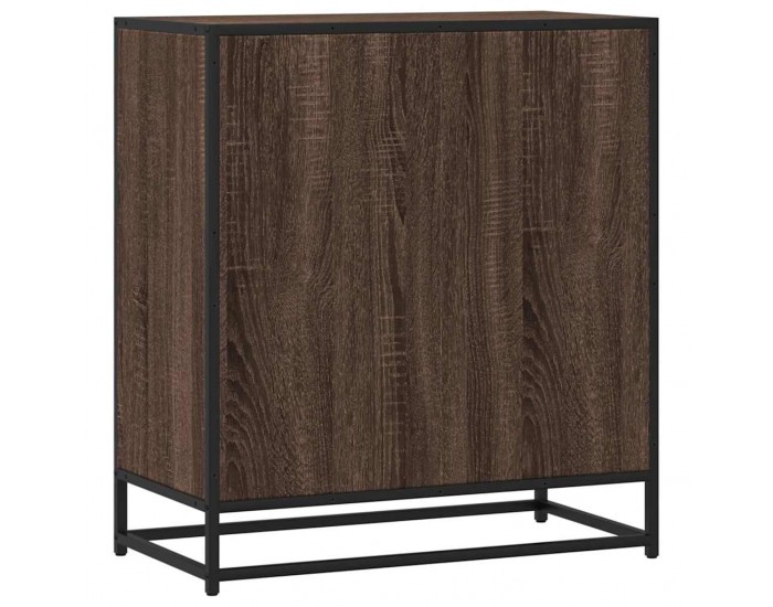 Sonata H Бюфет Кафяв дъб 68x35x76 cm Изработена дървесина и метал
