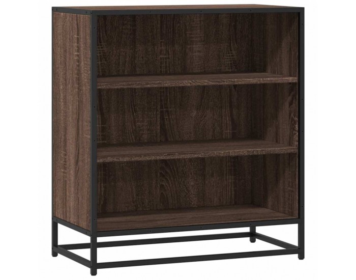 Sonata H Бюфет Кафяв дъб 68x35x76 cm Изработена дървесина и метал