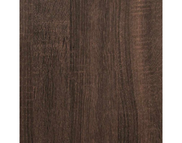Sonata H Висока дъска Кафяв дъб 35,5x35x139 cm Обработено дърво и метал Sonata H Висока дъска Кафяв дъб 35,5x35x139 cm Обработено дърво и метал