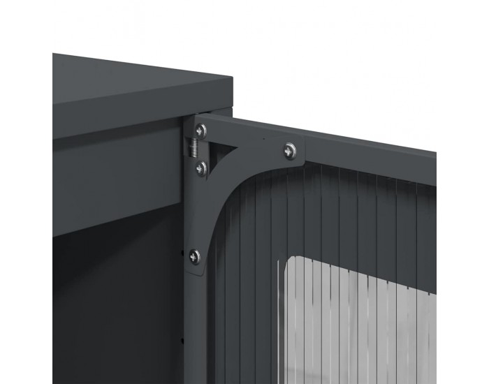 Sonata H Бюфет, антрацит, 100,5x39x107 см, студеновалцувана стомана Sonata H Бюфет, антрацит, 100,5x39x107 см, студеновалцувана стомана