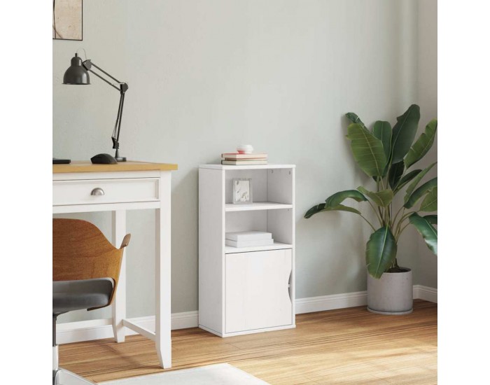 Sonata H Страничен шкаф ODDA White 40x24x79 cm Масивна дървесина Бор Sonata H Страничен шкаф ODDA White 40x24x79 cm Масивна дървесина Бор