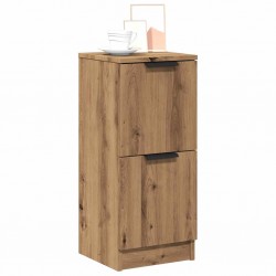 Sonata H Шкафове 2 бр. дъб Artisan 30x30x70 cm Инженерна дървесина - Шкафове, Витрини, Модулни секции