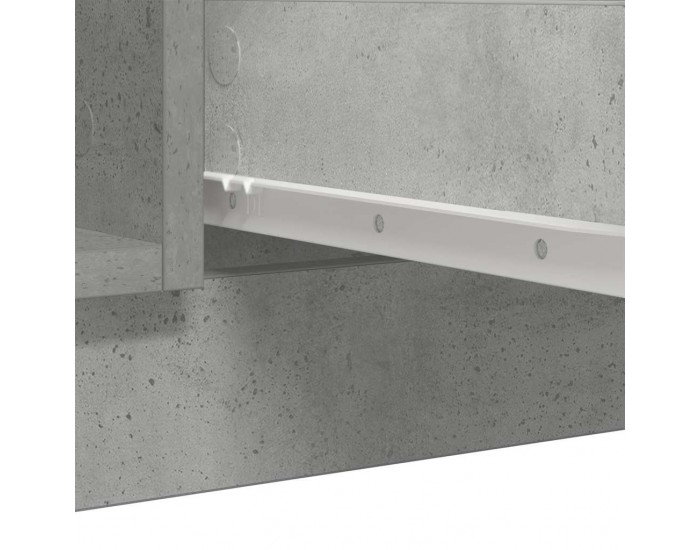 Sonata H Бюфет с чекмеджета, бетонно сив, 100,5x35x76см, инженерно дърво Sonata H Бюфет с чекмеджета, бетонно сив, 100,5x35x76см, инженерно дърво