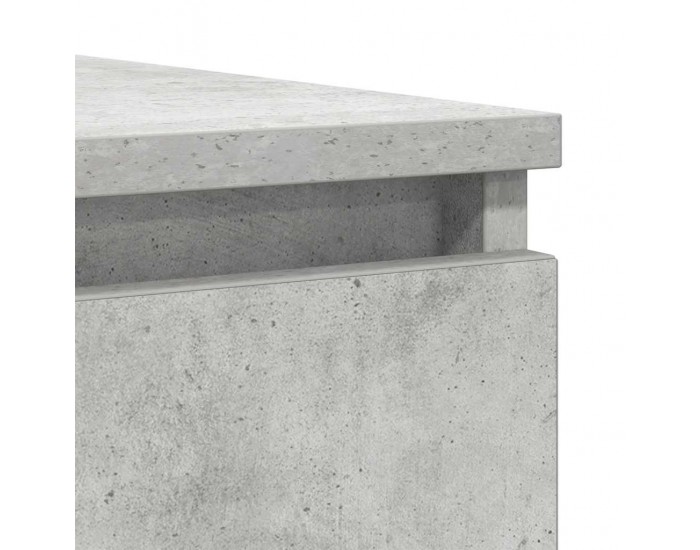 Sonata H Бюфет с чекмеджета, бетонно сив, 100,5x35x76см, инженерно дърво Sonata H Бюфет с чекмеджета, бетонно сив, 100,5x35x76см, инженерно дърво