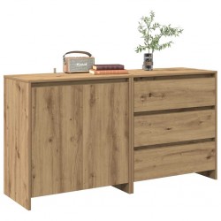 Sonata H 2 броя бюфет Artisan Oak Engineered Wood Sonata H 2 броя бюфет Artisan Oak Engineered Wood - Шкафове, Витрини, Модулни секции