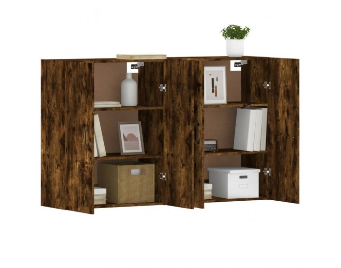 Sonata H Стенни шкафове, 2 бр, опушен дъб, инженерно дърво