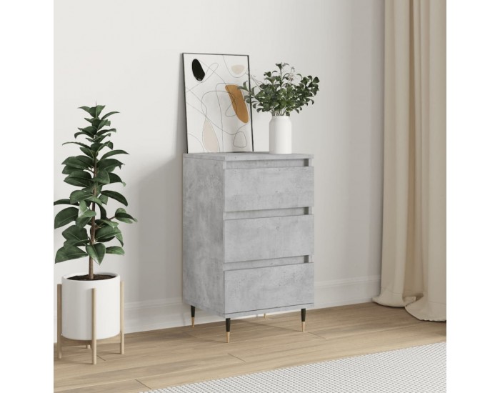 Sonata H Бюфет бетонно сив 40x35x70 см инженерно дърво